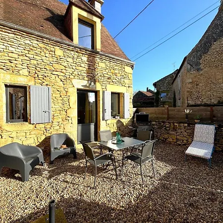 Petit Paradis De Baran Romantic Stone With Hot Tub Near Sarlat Finsac