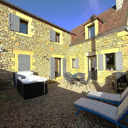Petit Paradis De Baran Romantic Stone With Hot Tub Near Sarlat Casa vacanze Finsac